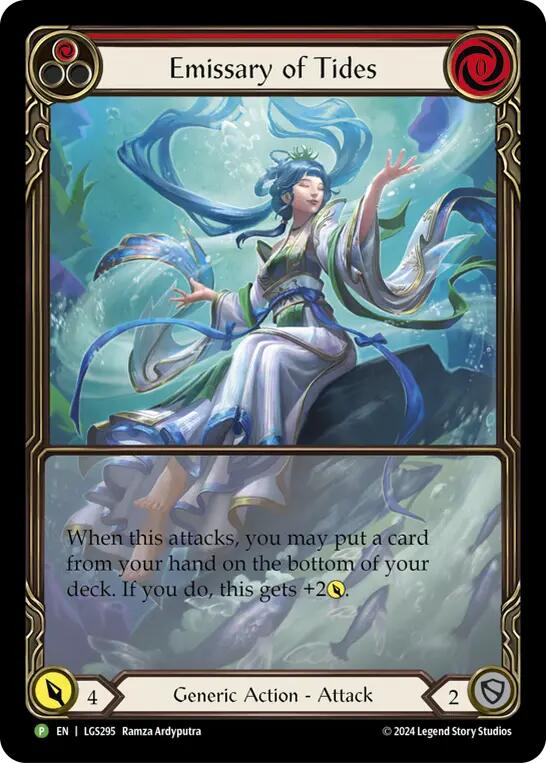 Emissary of Tides [LGS295] (Promo)  Rainbow Foil | GnG Games