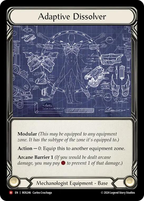 Adaptive Dissolver [ROS246] (Rosetta)  Cold Foil | GnG Games