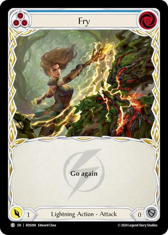 Fry (Blue) [ROS094] (Rosetta)  Rainbow Foil | GnG Games