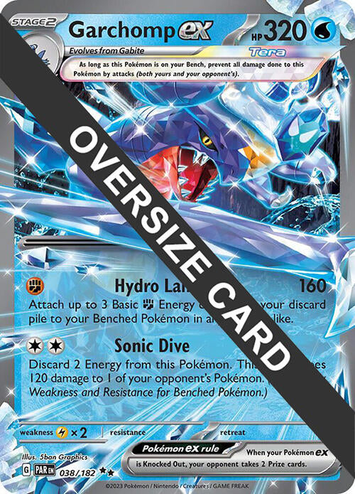 Garchomp ex (038) (Jumbo Card) [Scarlet & Violet: Black Star Promos] | GnG Games