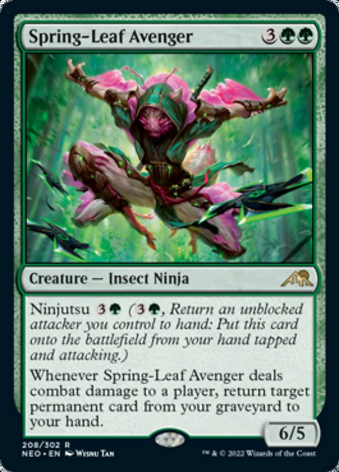 Spring-Leaf Avenger [Kamigawa: Neon Dynasty] | GnG Games