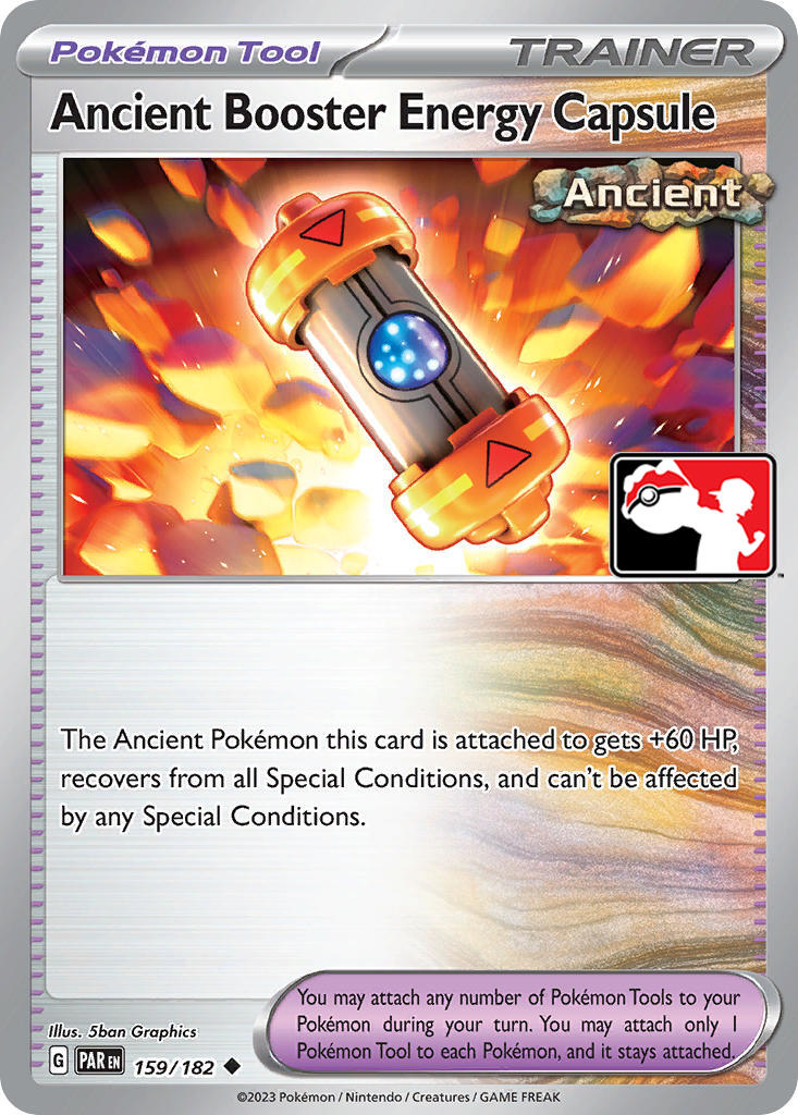 Ancient Booster Energy Capsule (159/182) [Prize Pack Series Five] | GnG Games