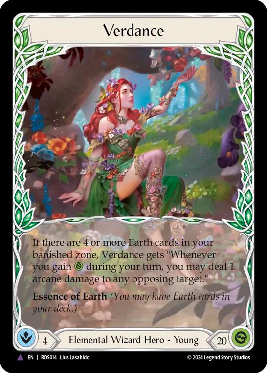 Verdance (Marvel) [ROS014] (Rosetta)  Cold Foil | GnG Games