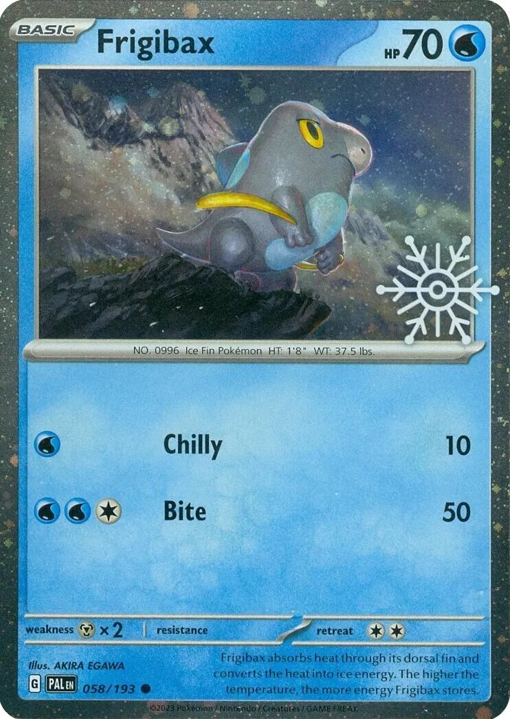 Frigibax (058/193) (Holiday Calendar) [Miscellaneous Cards] | GnG Games