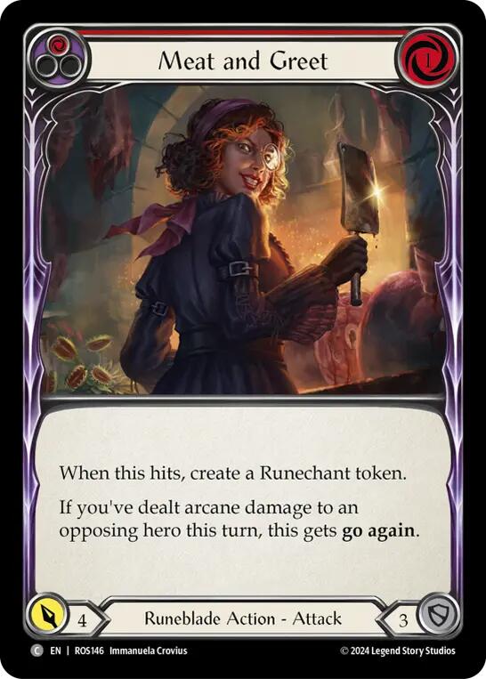 Meat and Greet (Red) [ROS146] (Rosetta) | GnG Games