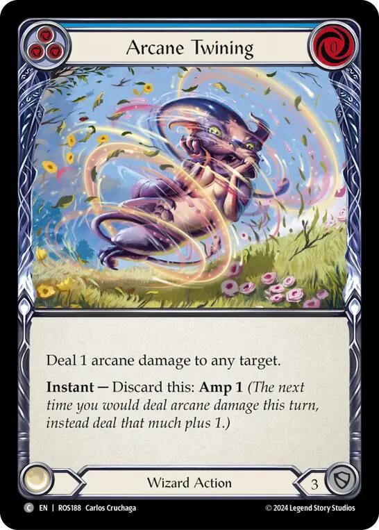 Arcane Twining (Blue) [ROS188] (Rosetta) | GnG Games