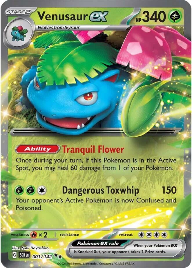 Venusaur ex (001/142) [Scarlet & Violet: Stellar Crown] | GnG Games