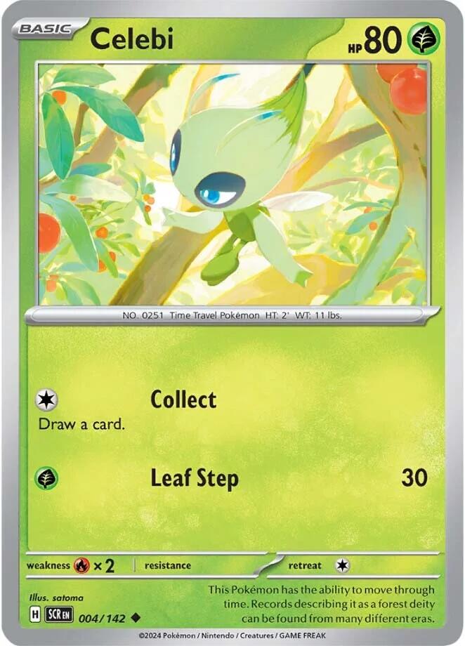 Celebi (004/142) [Scarlet & Violet: Stellar Crown] | GnG Games