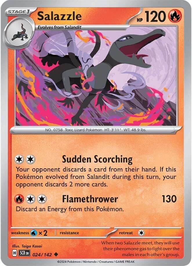 Salazzle (024/142) [Scarlet & Violet: Stellar Crown] | GnG Games