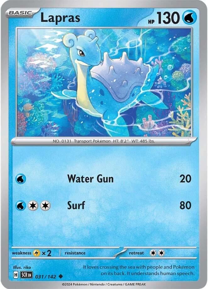 Lapras (031/142) [Scarlet & Violet: Stellar Crown] | GnG Games