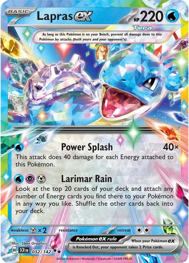 Lapras ex (032/142) [Scarlet & Violet: Stellar Crown] | GnG Games