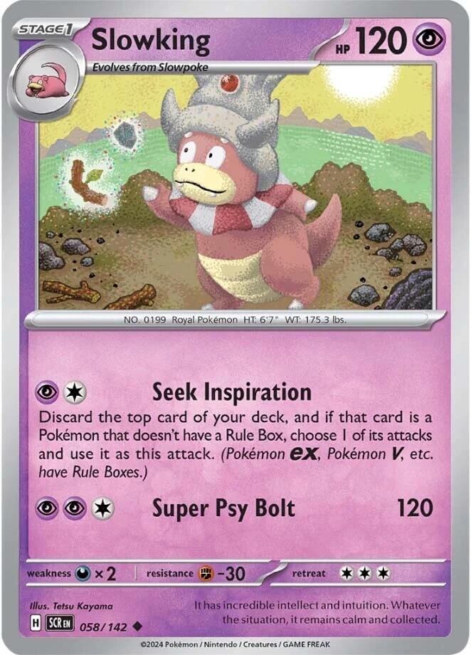 Slowking (058/142) [Scarlet & Violet: Stellar Crown] | GnG Games