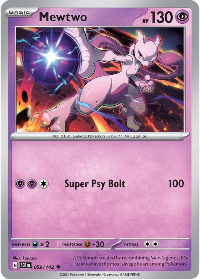 Mewtwo (059/142) [Scarlet & Violet: Stellar Crown] | GnG Games