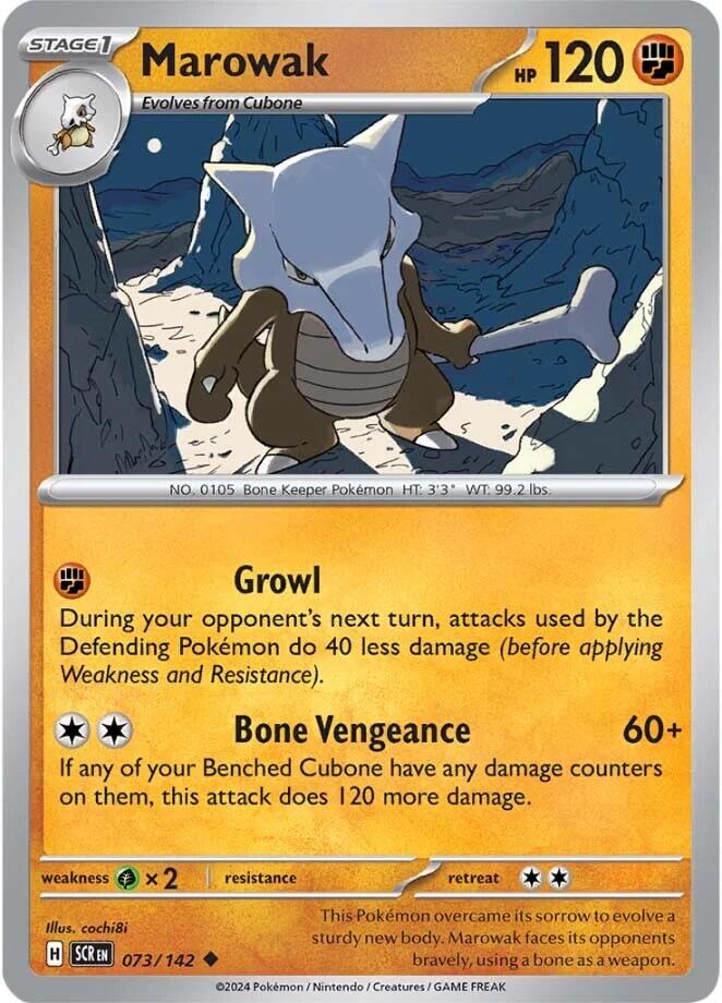 Marowak (073/142) [Scarlet & Violet: Stellar Crown] | GnG Games