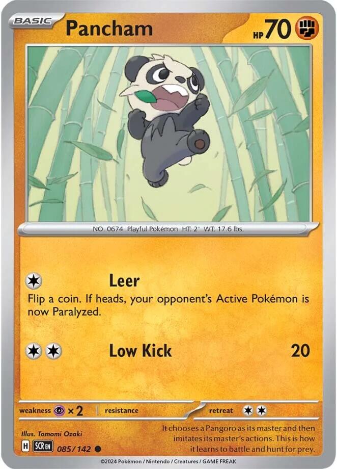 Pancham (085/142) [Scarlet & Violet: Stellar Crown] | GnG Games