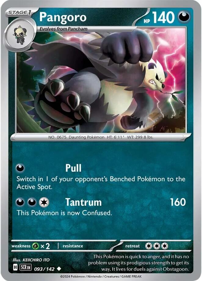 Pangoro (093/142) [Scarlet & Violet: Stellar Crown] | GnG Games