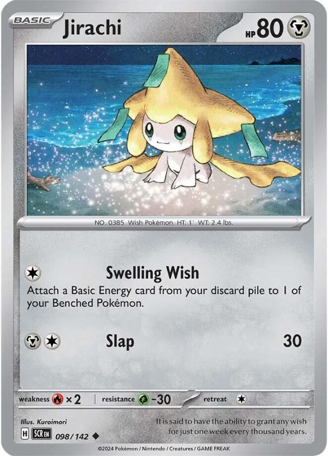 Jirachi (098/142) [Scarlet & Violet: Stellar Crown] | GnG Games