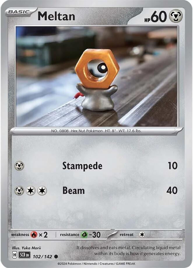 Meltan (102/142) [Scarlet & Violet: Stellar Crown] | GnG Games