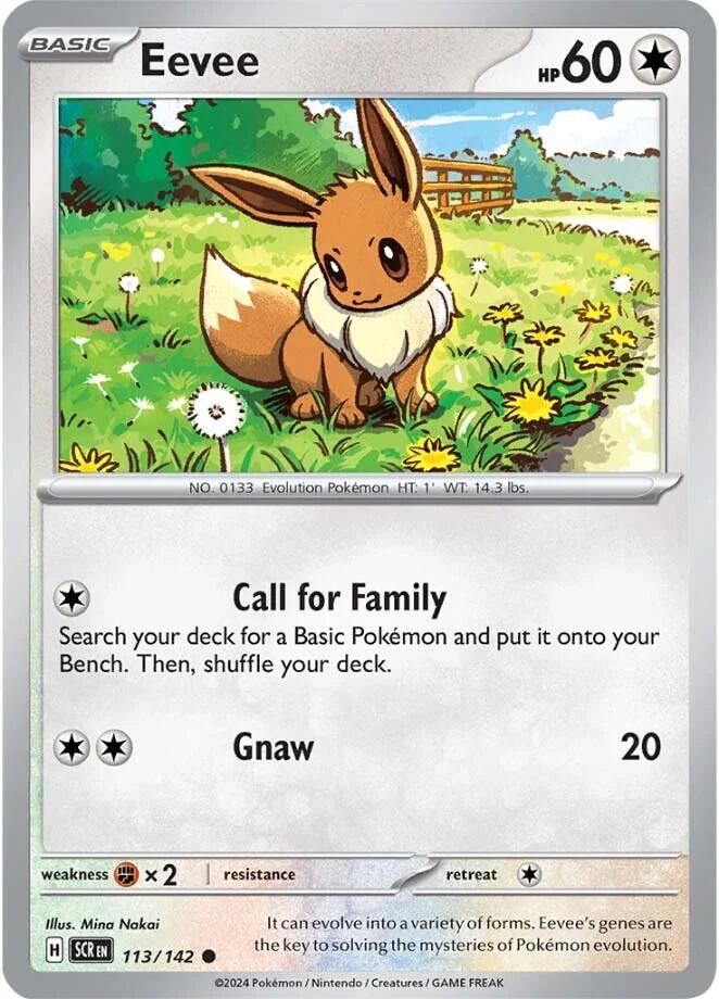 Eevee (113/142) [Scarlet & Violet: Stellar Crown] | GnG Games