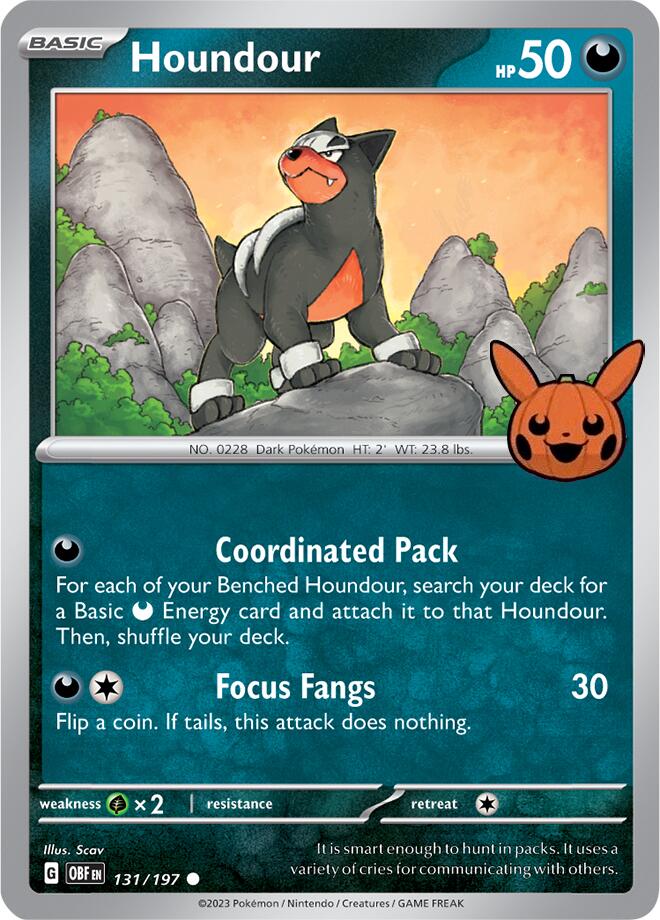 Houndour (131/197) [Trick or Trade 2024] | GnG Games