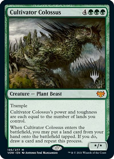 Cultivator Colossus (Promo Pack) [Innistrad: Crimson Vow Promos] | GnG Games