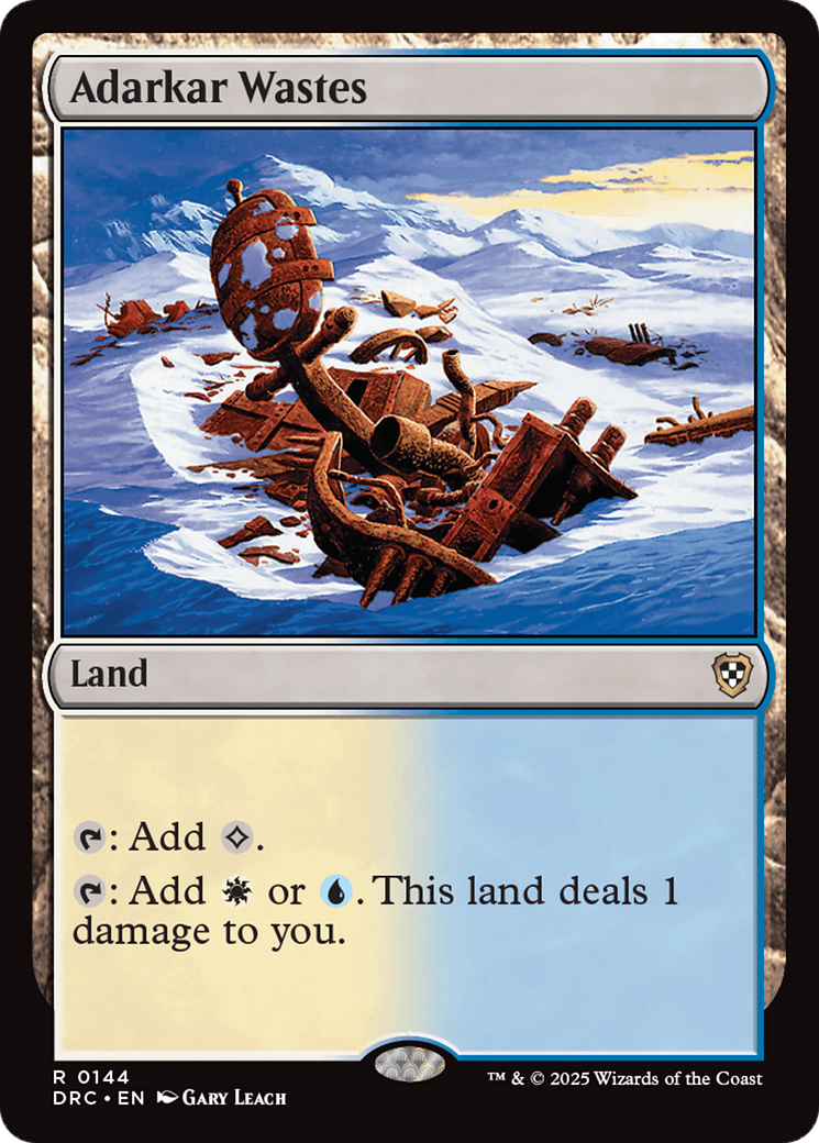 Adarkar Wastes [Aetherdrift Commander] | GnG Games