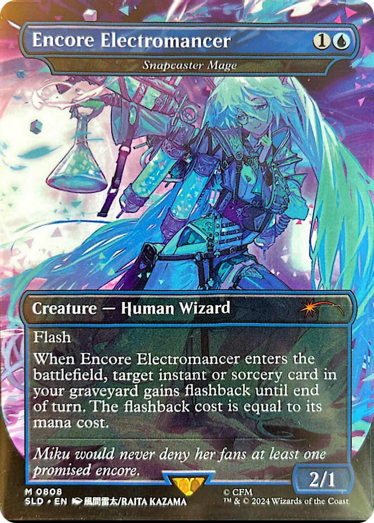 Encore Electromancer - Snapcaster Mage [Secret Lair Drop Series] | GnG Games