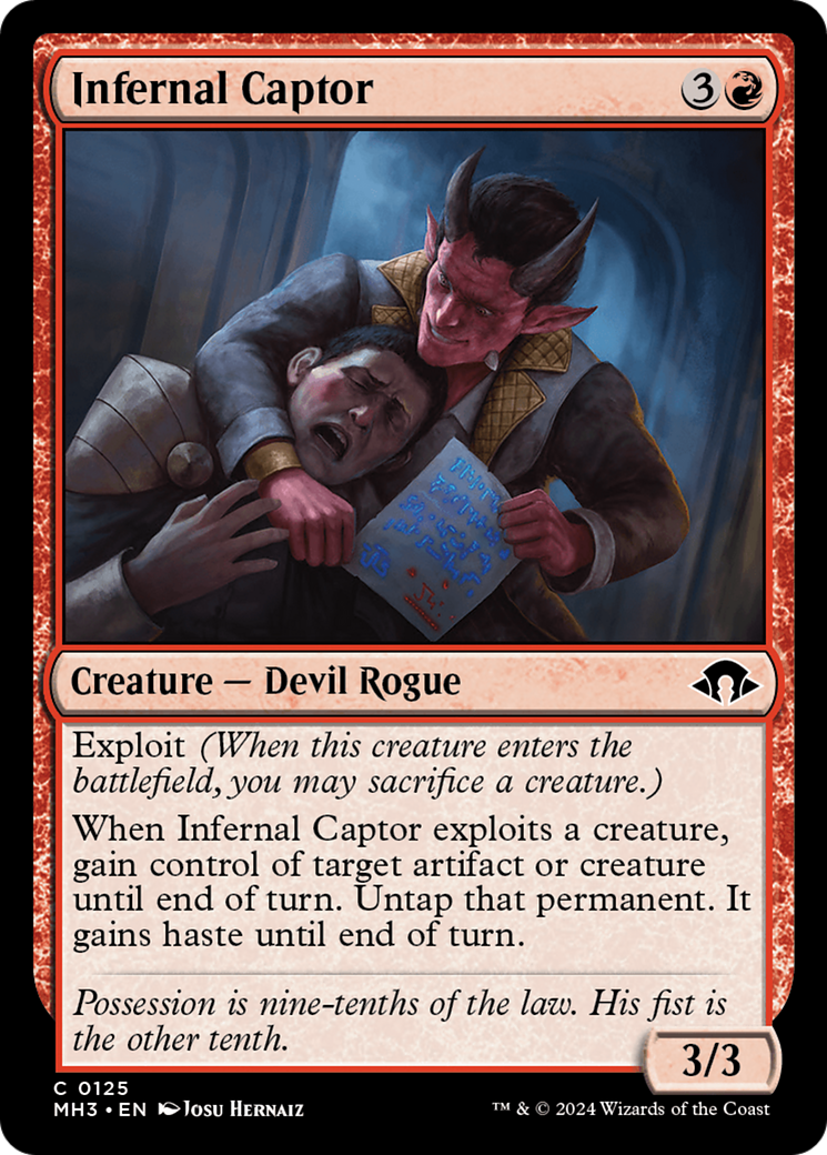 Infernal Captor [Modern Horizons 3] | GnG Games