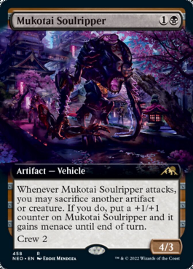 Mukotai Soulripper (Extended Art) [Kamigawa: Neon Dynasty] | GnG Games