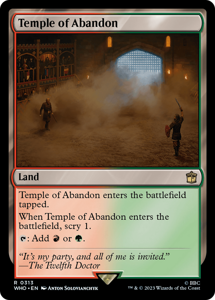 Temple of Abandon [Doctor Who] | GnG Games