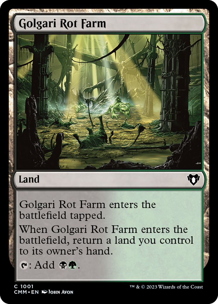 Golgari Rot Farm [Commander Masters] | GnG Games