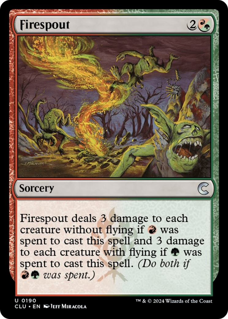 Firespout [Ravnica: Clue Edition] | GnG Games