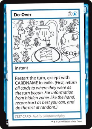 Do-Over (2021 Edition) [Mystery Booster Playtest Cards] | GnG Games