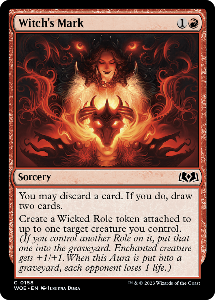 Witch's Mark [Wilds of Eldraine] | GnG Games