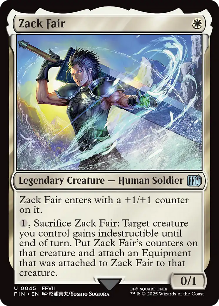 Zack Fair [FINAL FANTASY] | GnG Games