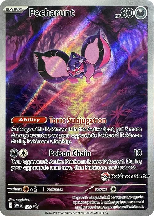 Pecharunt (129) (Pokemon Center Exclusive) [Scarlet & Violet: Black Star Promos] | GnG Games