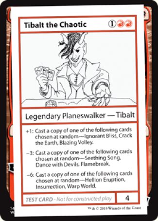 Tibalt the Chaotic (2021 Edition) [Mystery Booster Playtest Cards] | GnG Games