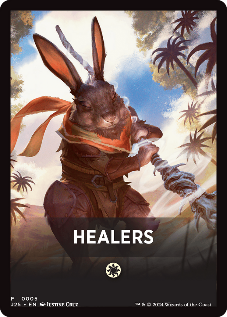 Healers Theme Card [Foundations Jumpstart Front Cards] | GnG Games