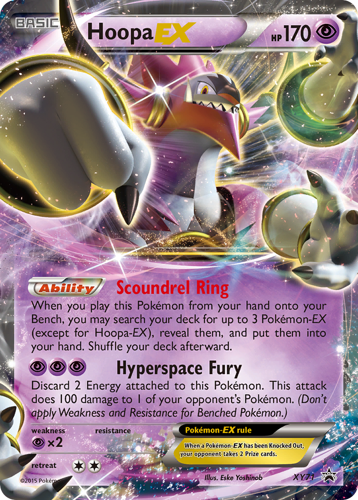 Hoopa EX (XY71) [XY: Black Star Promos] | GnG Games
