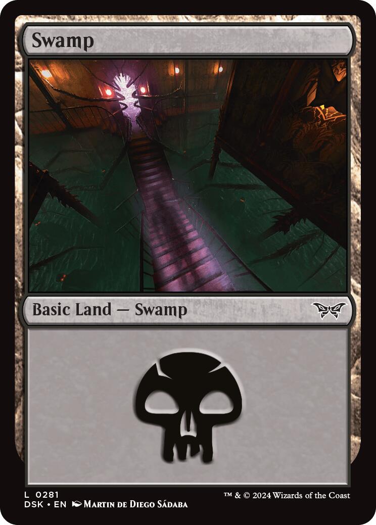 Swamp (0281) [Duskmourn: House of Horror] | GnG Games