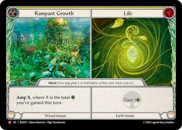 Rampant Growth // Life (Normal) [ROS017] (Rosetta) | GnG Games