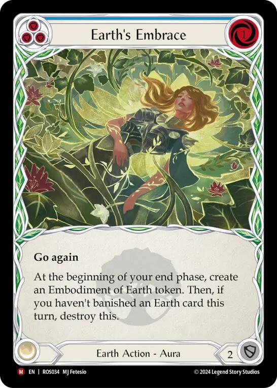 Earth's Embrace [ROS034] (Rosetta)  Rainbow Foil | GnG Games