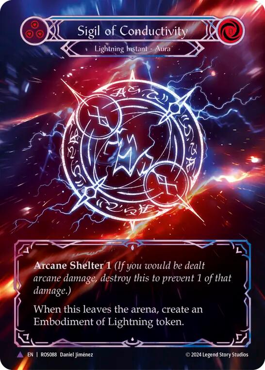 Sigil of Conductivity (Marvel) [ROS088] (Rosetta)  Cold Foil | GnG Games