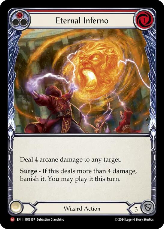 Eternal Inferno [ROS167] (Rosetta)  Rainbow Foil | GnG Games
