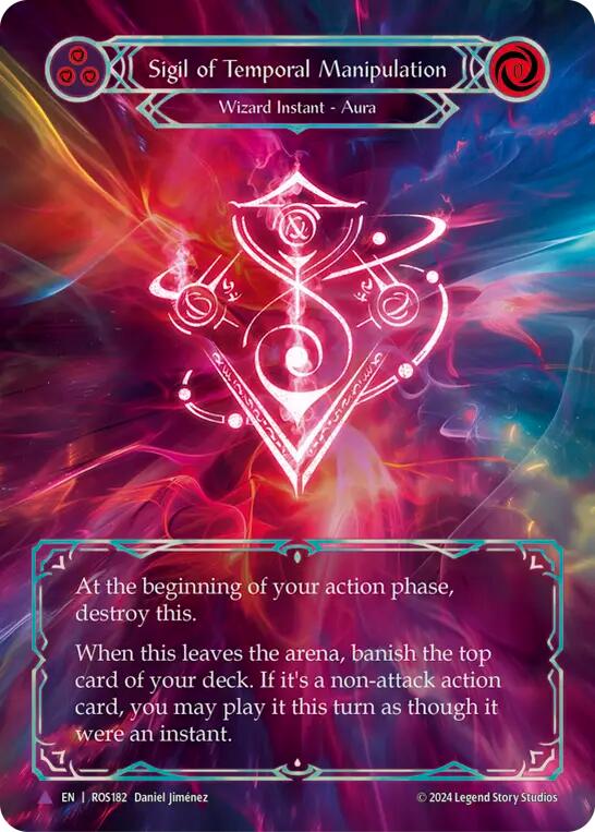 Sigil of Temporal Manipulation (Marvel) [ROS182] (Rosetta)  Cold Foil | GnG Games