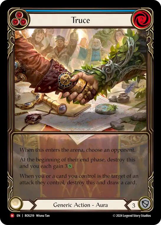 Truce (Extended Art) [ROS219] (Rosetta)  Rainbow Foil | GnG Games