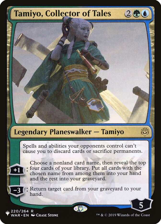 Tamiyo, Collector of Tales [The List] | GnG Games