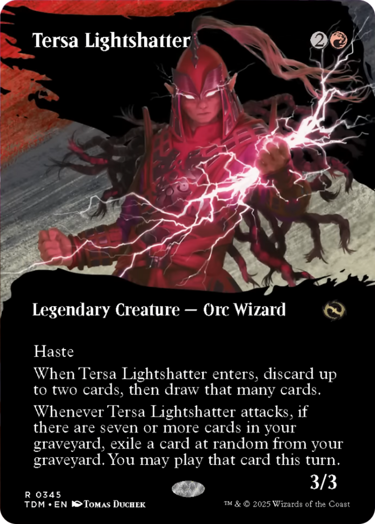 Tersa Lightshatter (Borderless) [Tarkir: Dragonstorm] | GnG Games