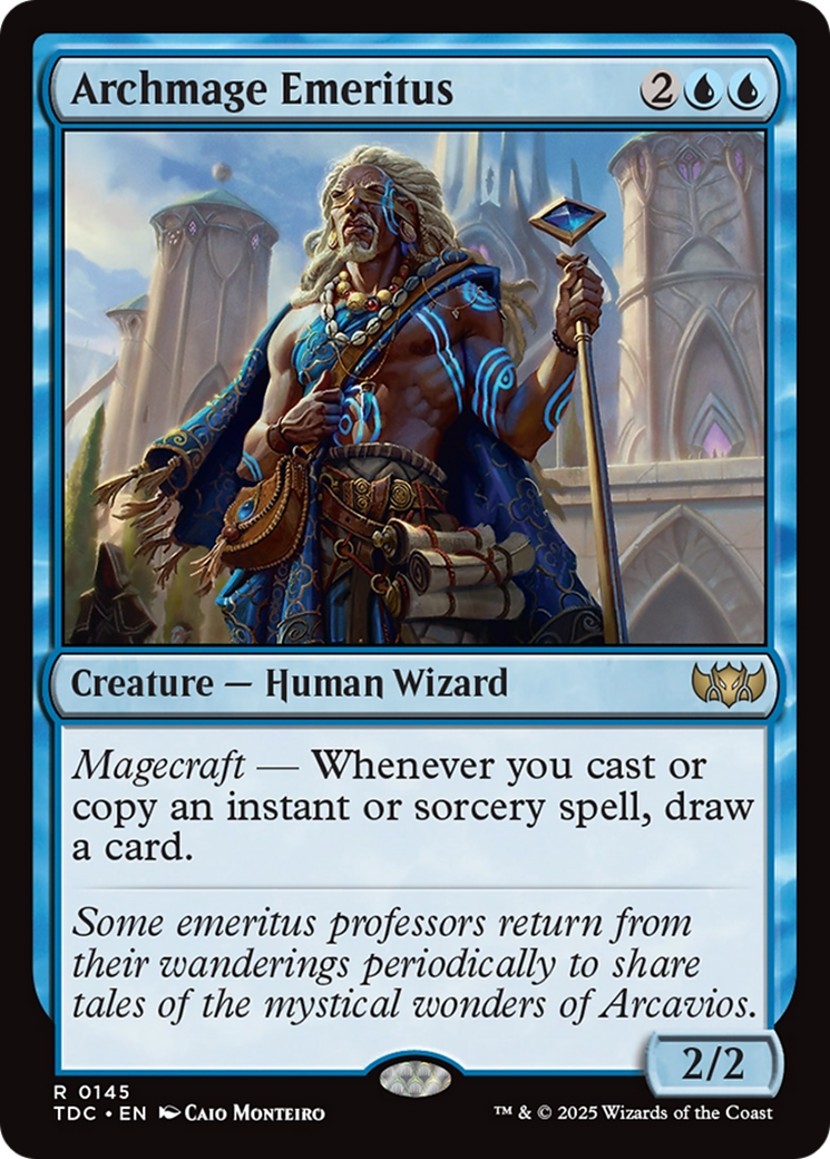 Archmage Emeritus [Tarkir: Dragonstorm Commander] | GnG Games