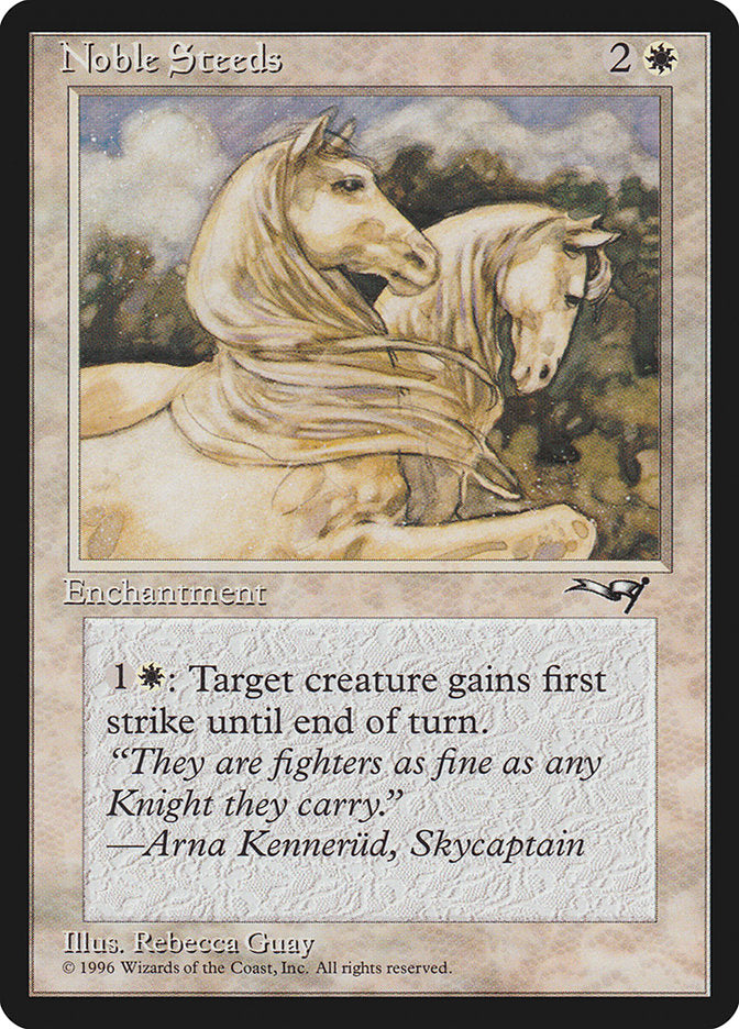 Noble Steeds (Leg Raised) [Alliances] | GnG Games